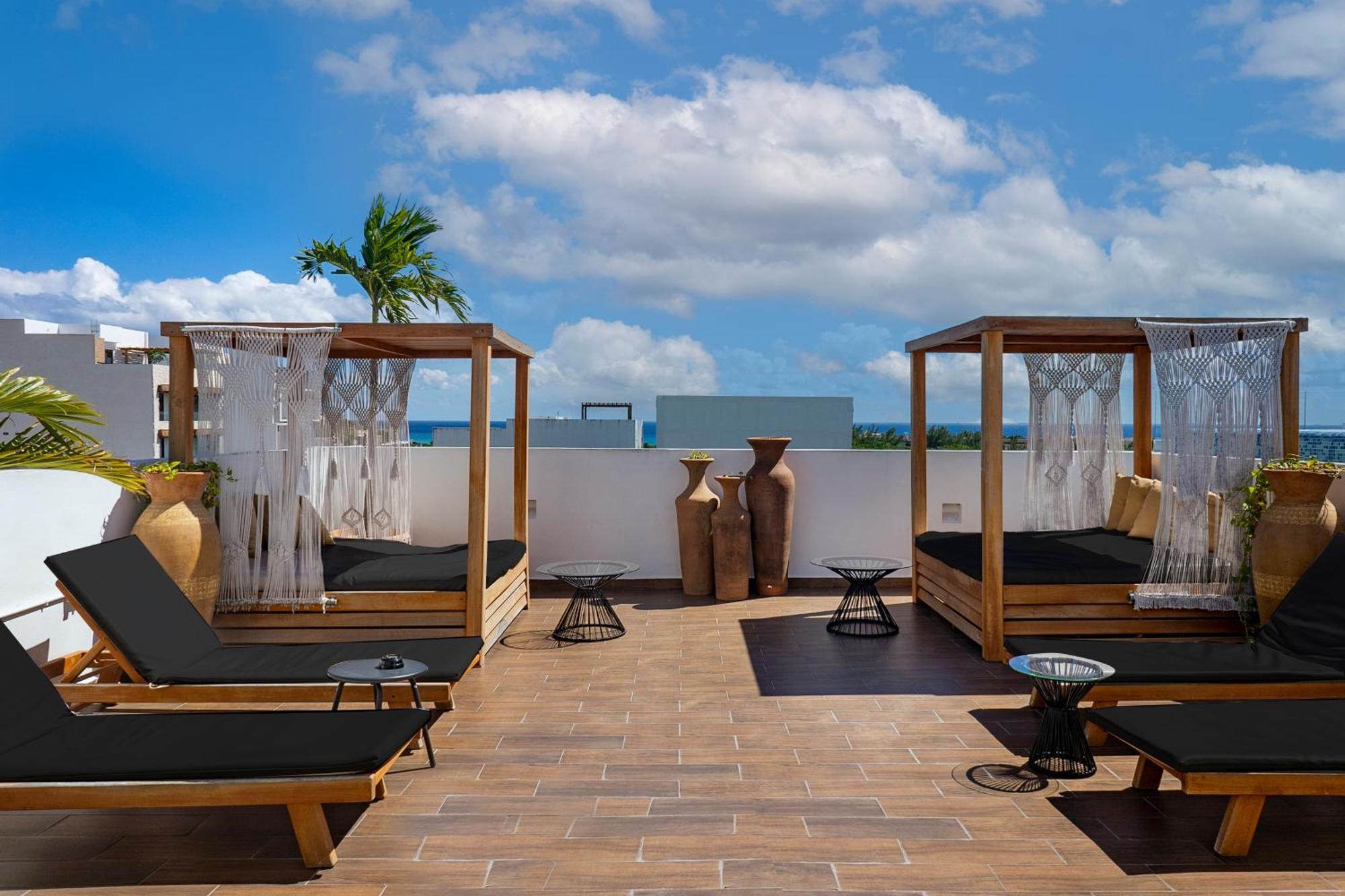 Terrasse Hotel Playa Del Carmen Luaran gambar