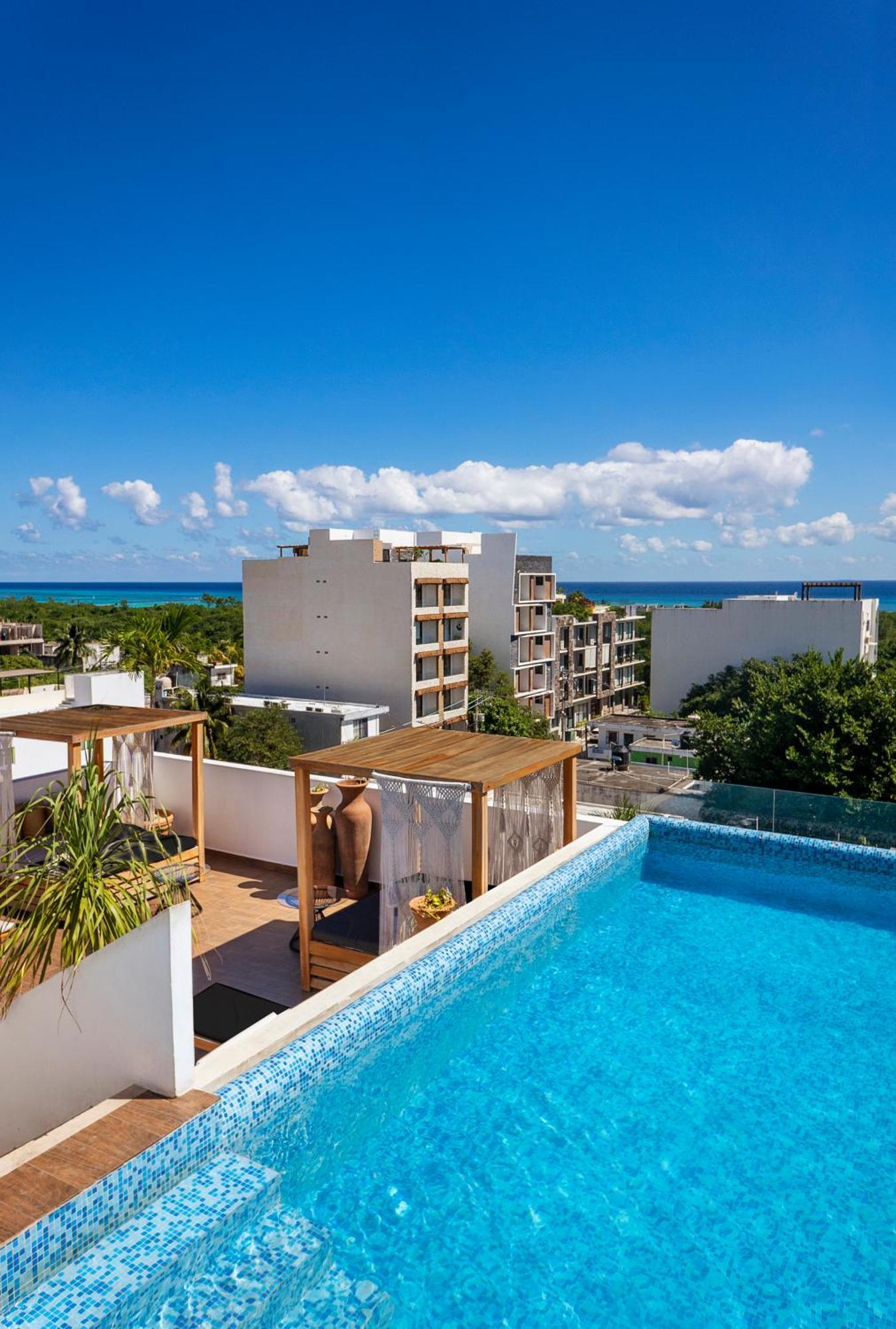 Terrasse Hotel Playa Del Carmen Luaran gambar