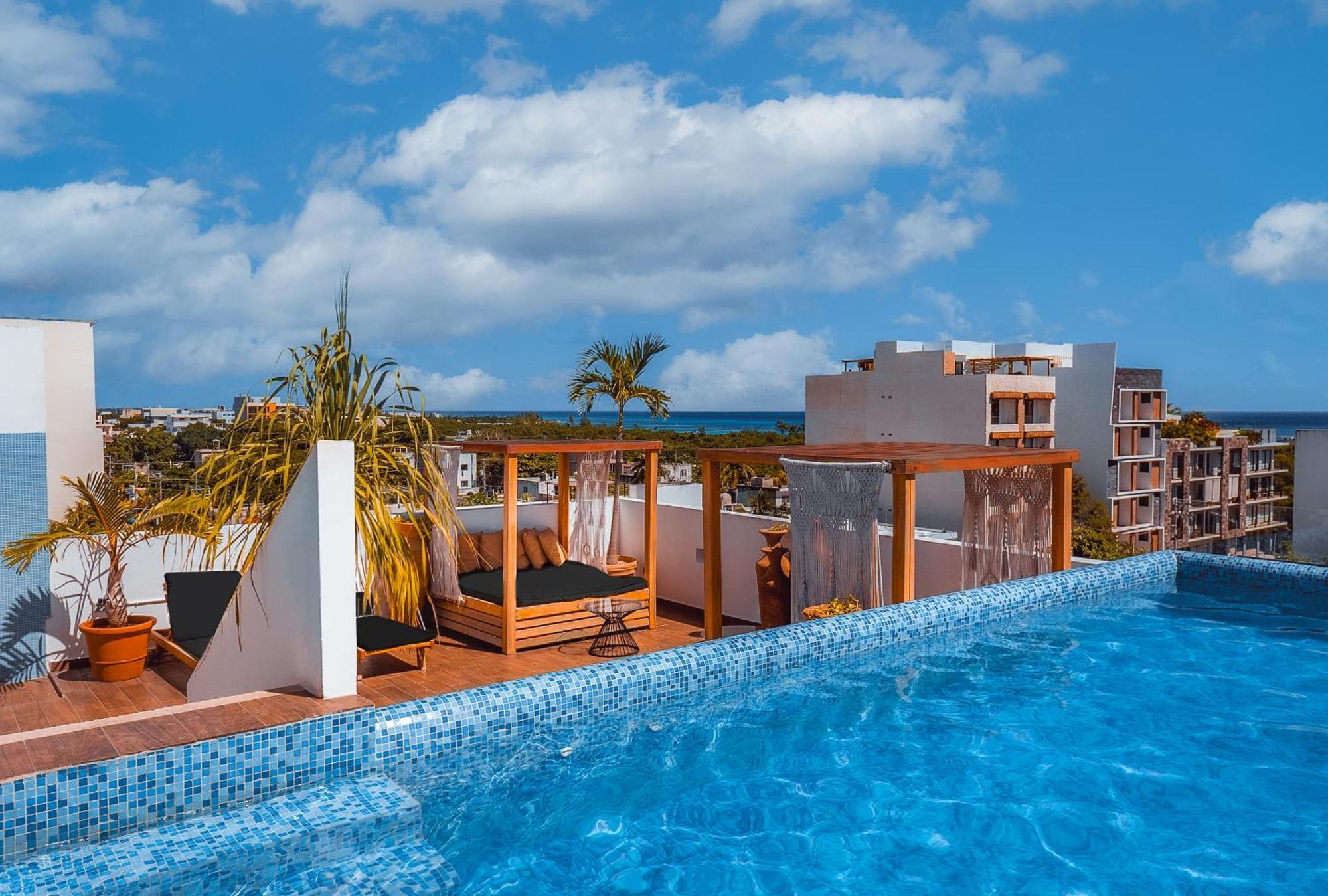 Terrasse Hotel Playa Del Carmen Luaran gambar