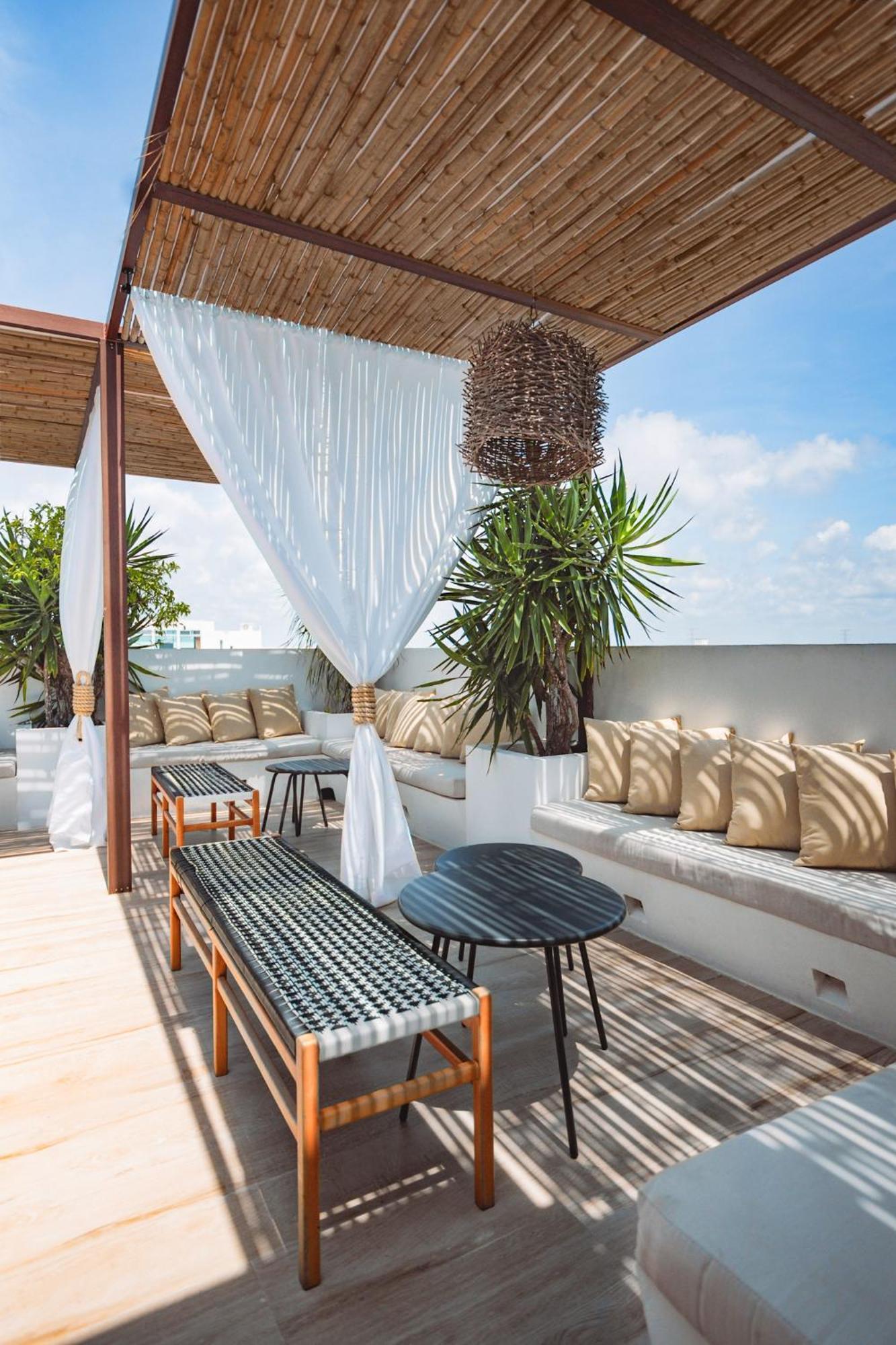 Terrasse Hotel Playa Del Carmen Luaran gambar